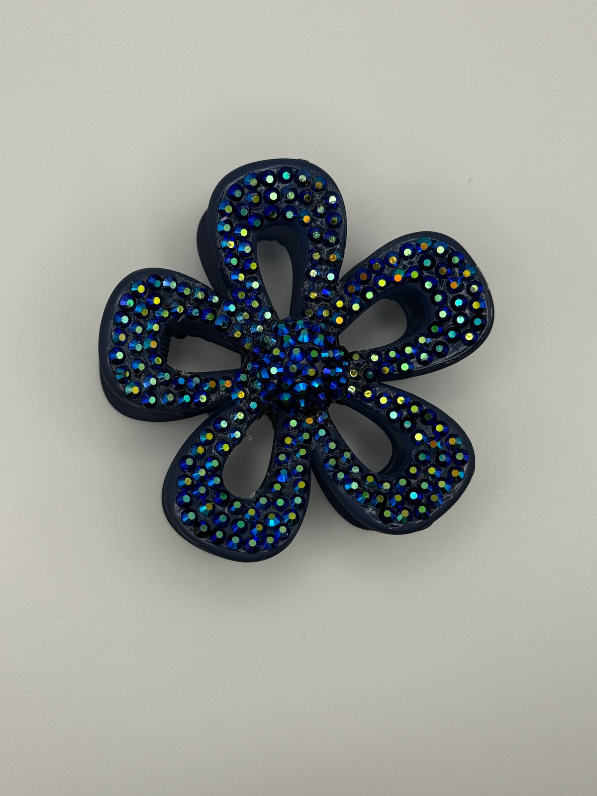 3" Flower Bedazzled Claw Clips