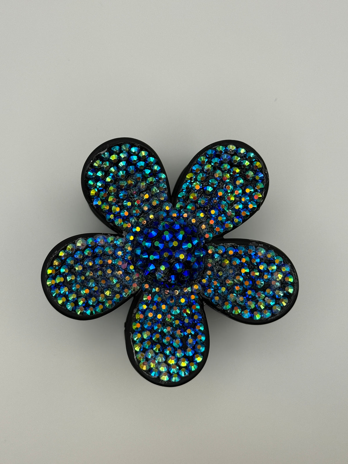 3" Flower Bedazzled Claw Clips