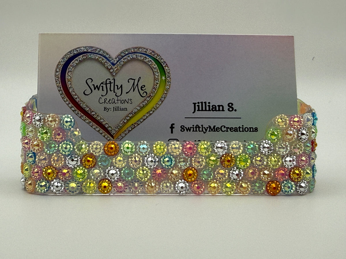Bedazzled Business Card Holders