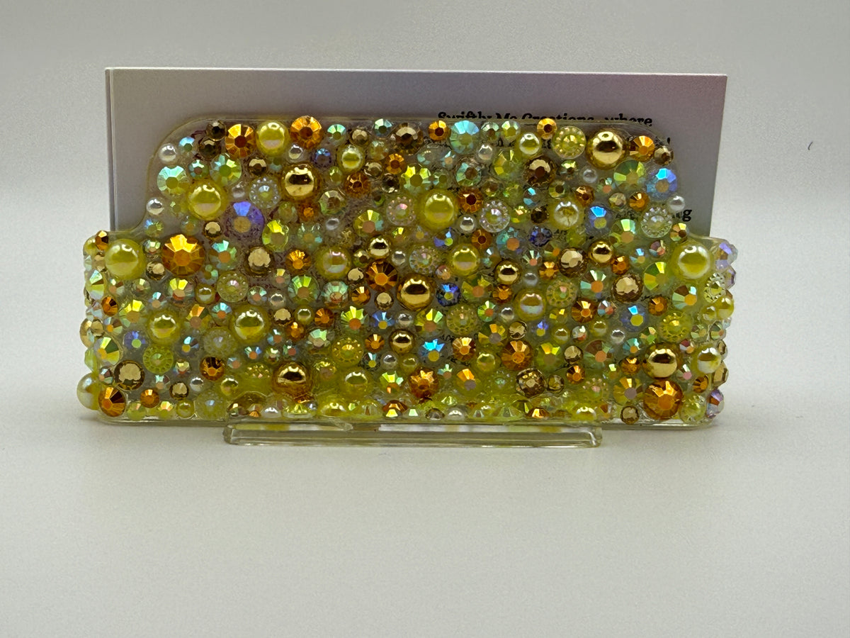 Bedazzled Business Card Holders