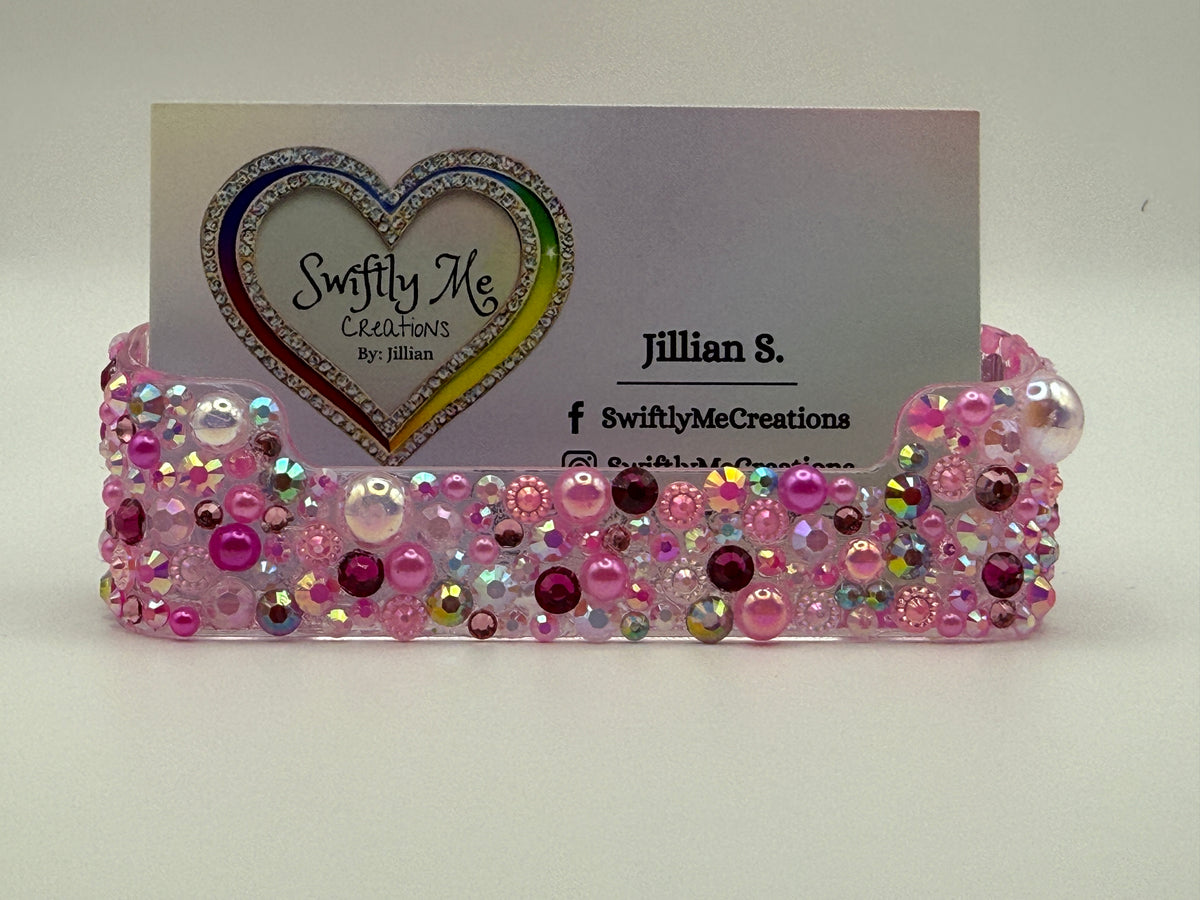 Bedazzled Business Card Holders