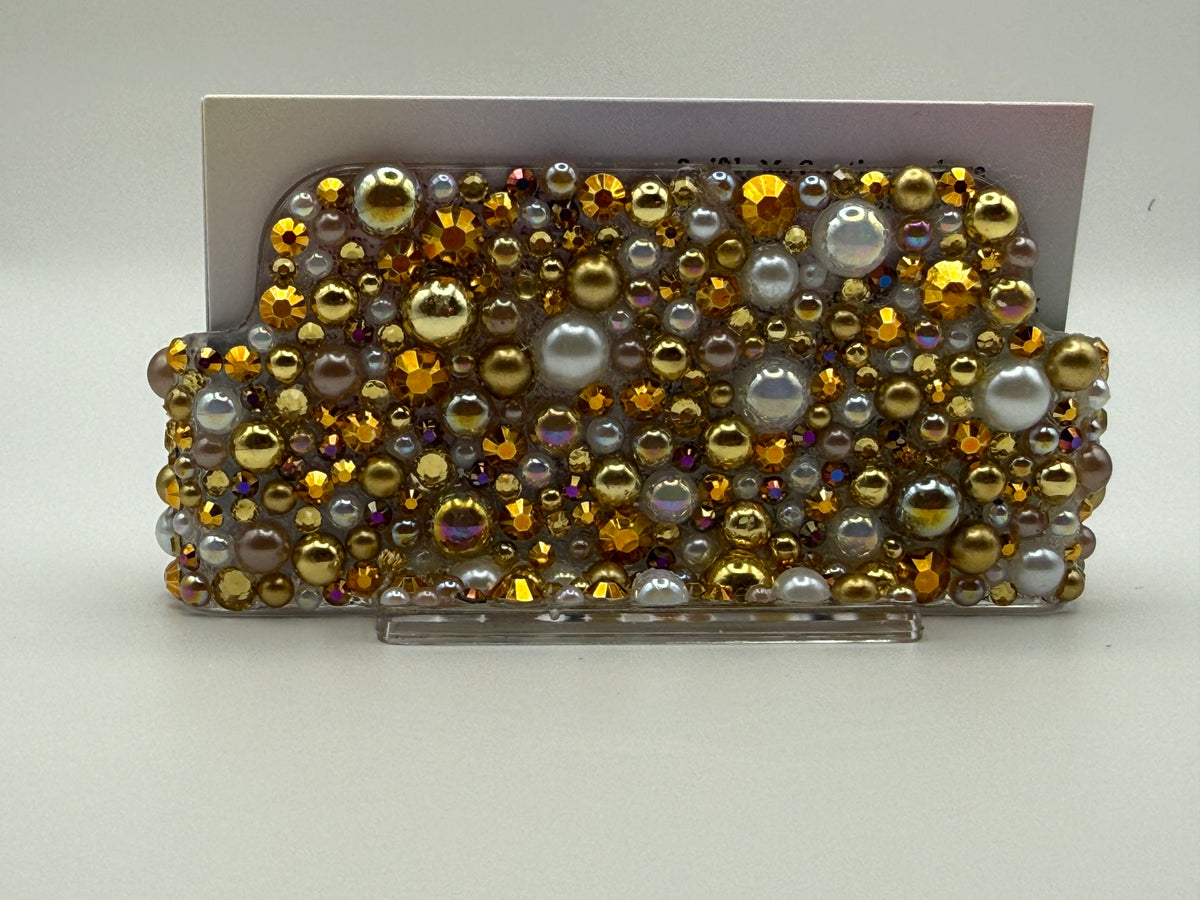 Bedazzled Business Card Holders