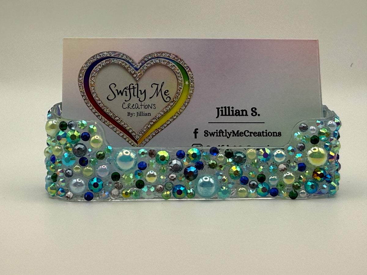 Bedazzled Business Card Holders