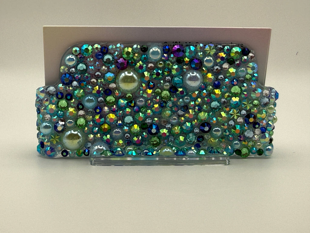 Bedazzled Business Card Holders