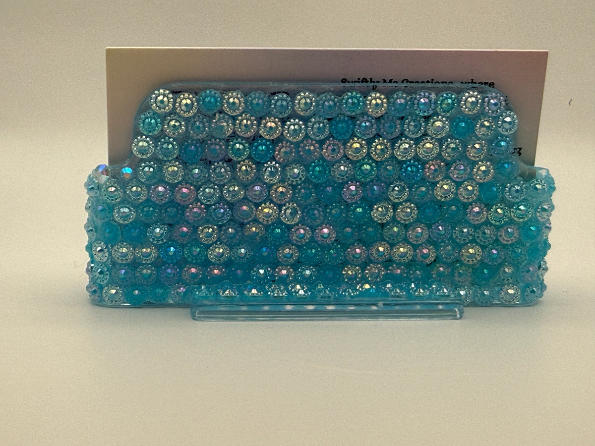 Bedazzled Business Card Holders
