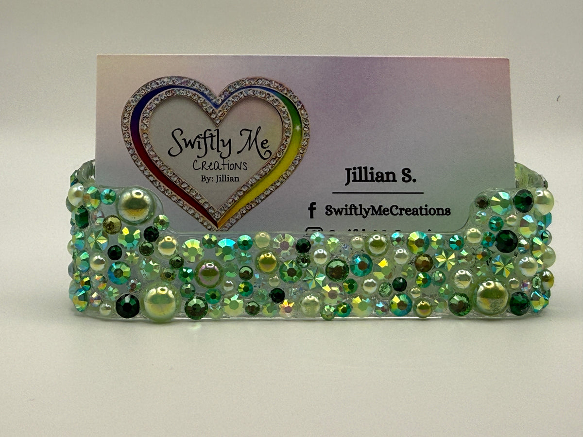 Bedazzled Business Card Holders