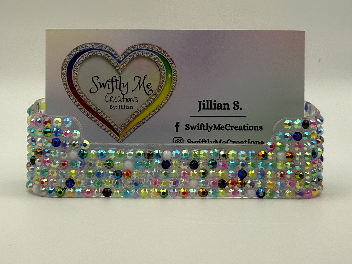 Bedazzled Business Card Holders
