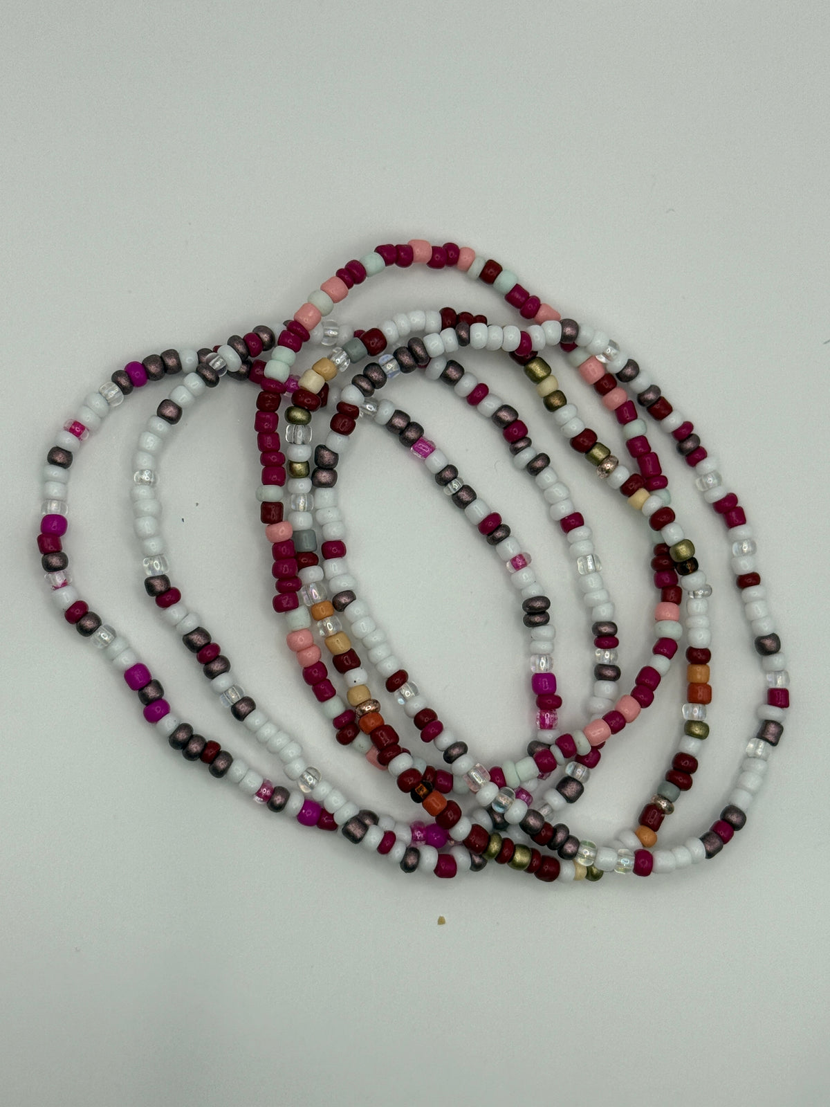 Seed Bead Stackable Bracelet Sets