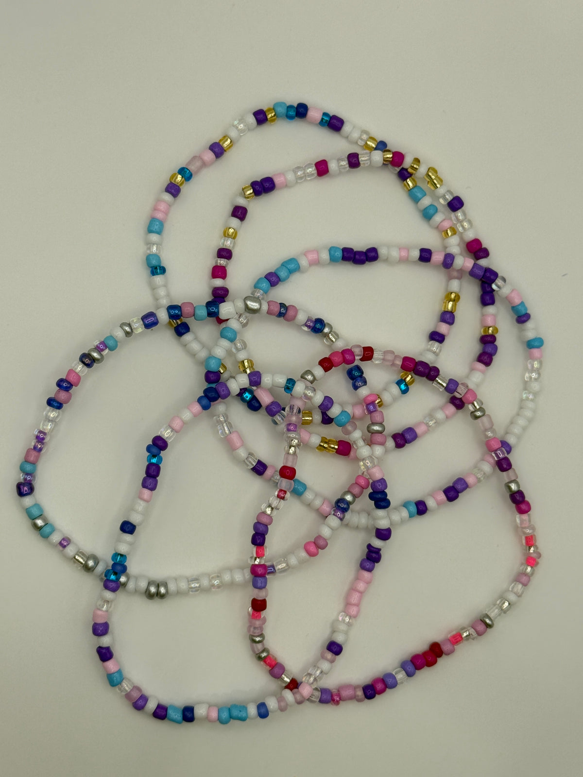 Seed Bead Stackable Bracelet Sets