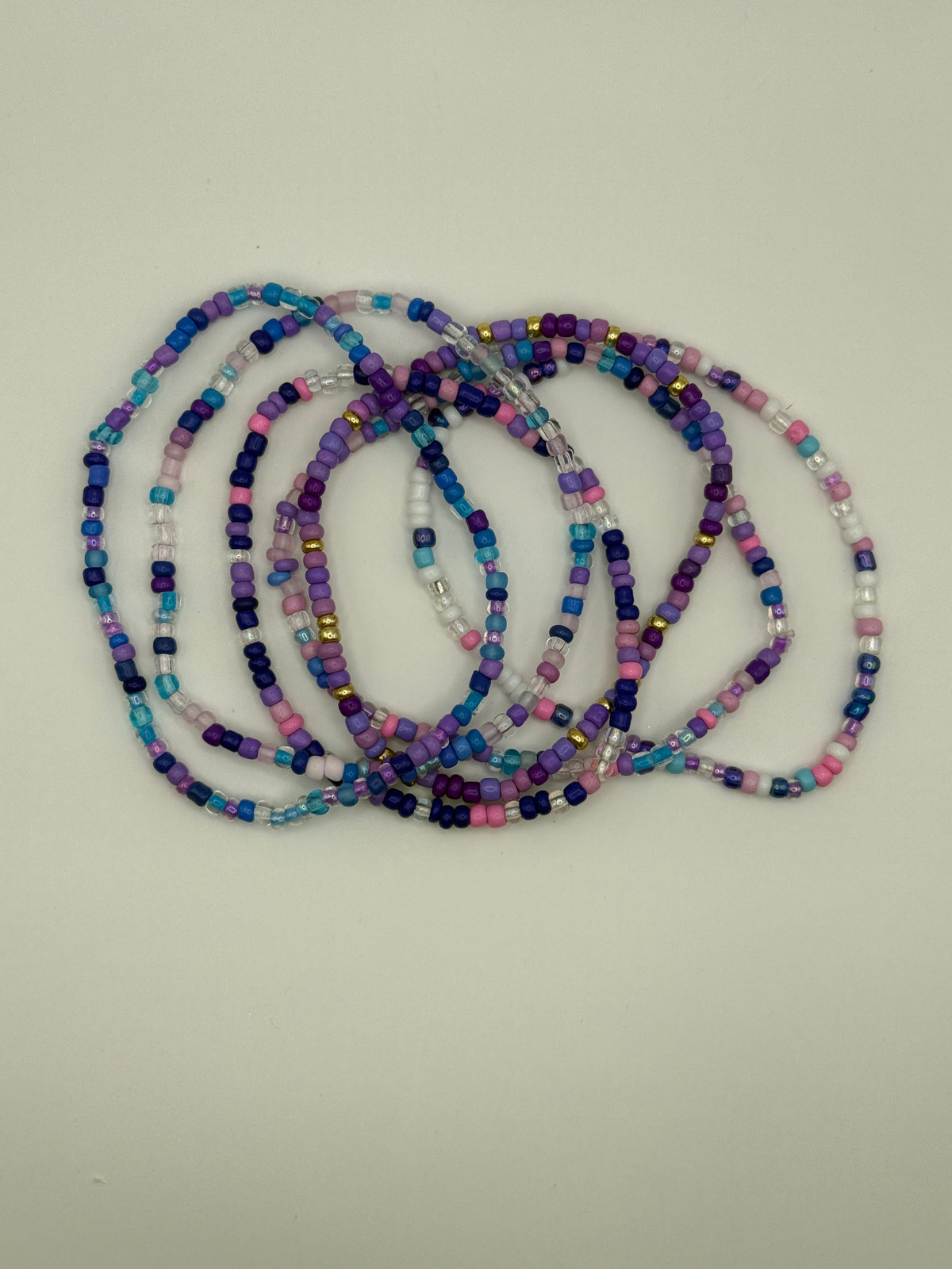 Seed Bead Stackable Bracelet Sets