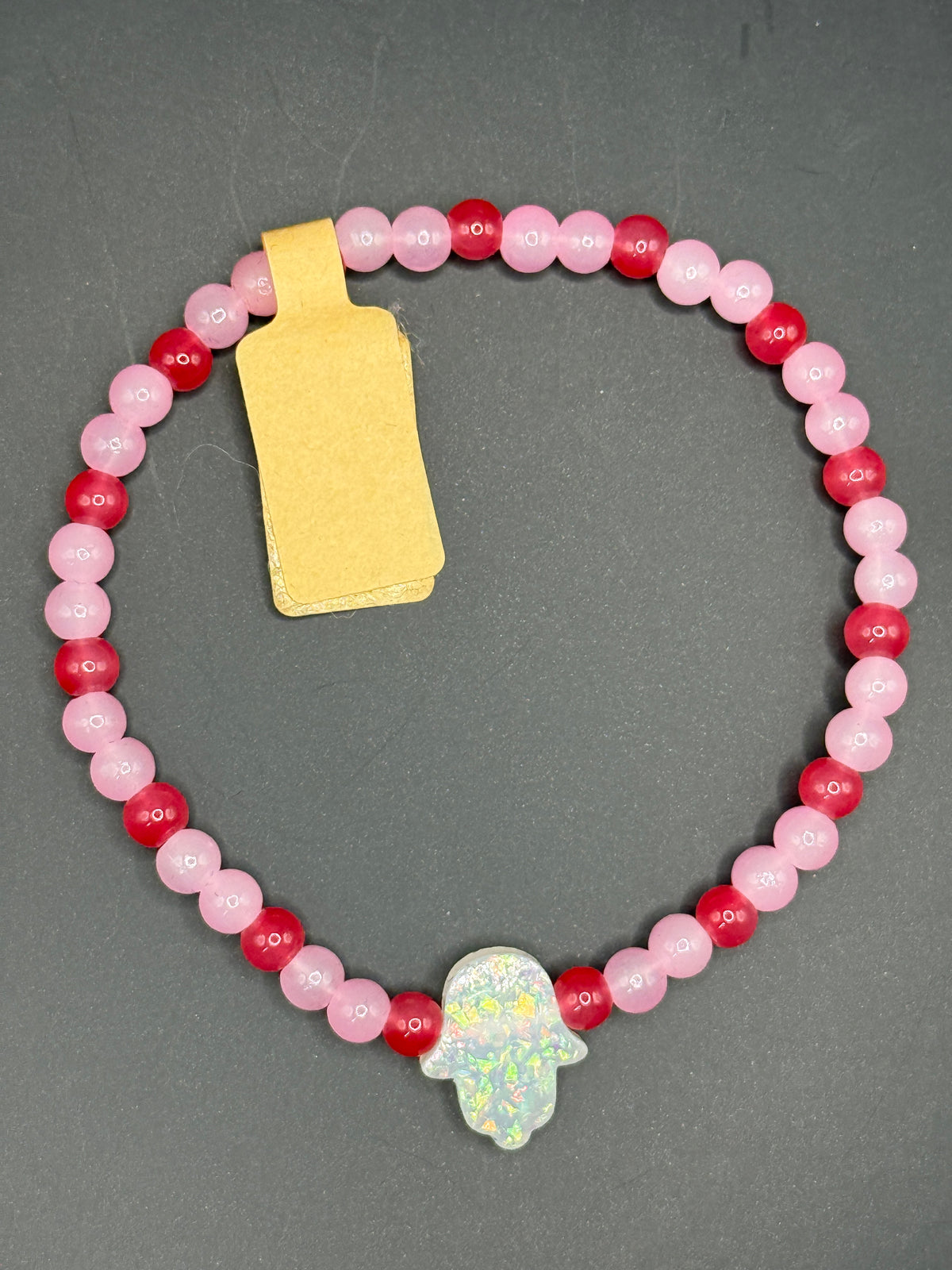 Opalescent Hamsa/Hand of Fatima Bracelets