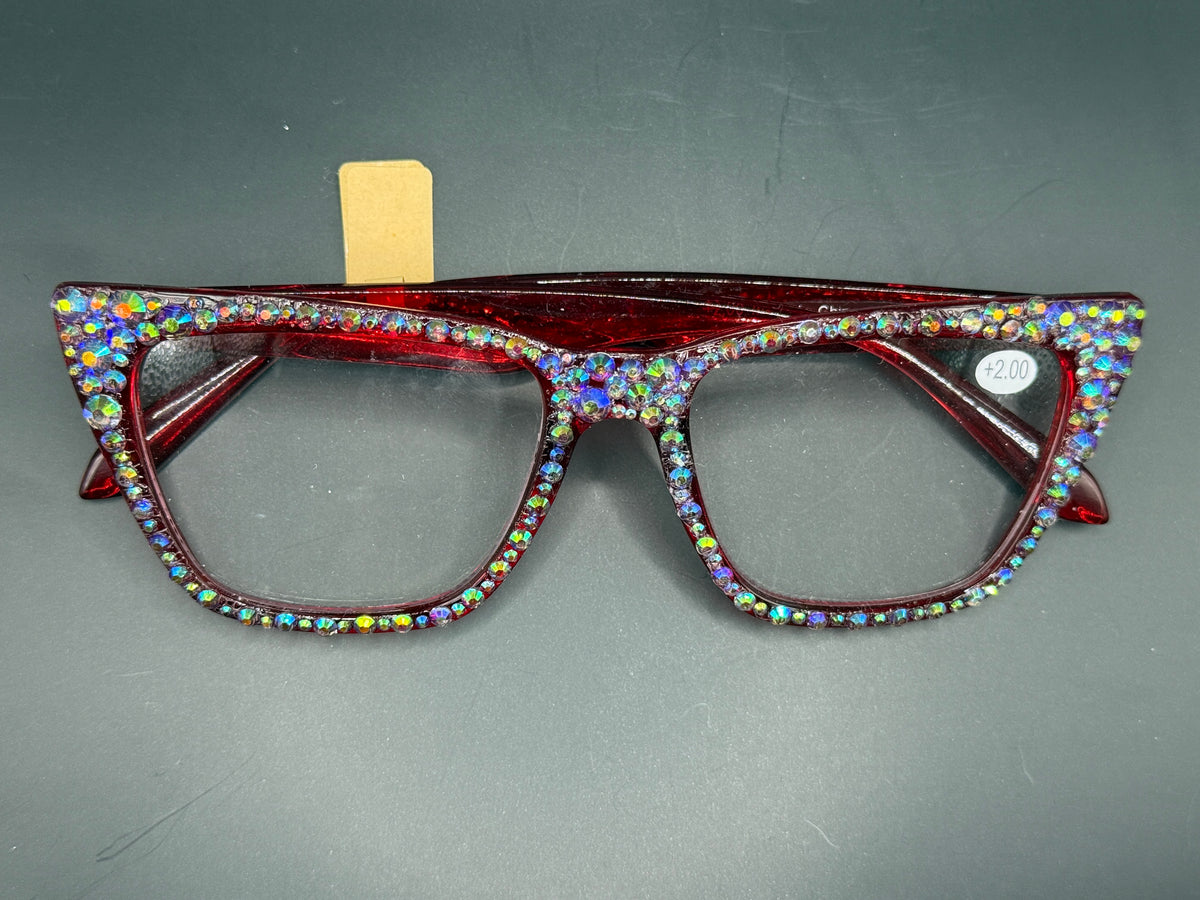 Bedazzled Reader Glasses (Various Sizes, Strengths, and Shapes)