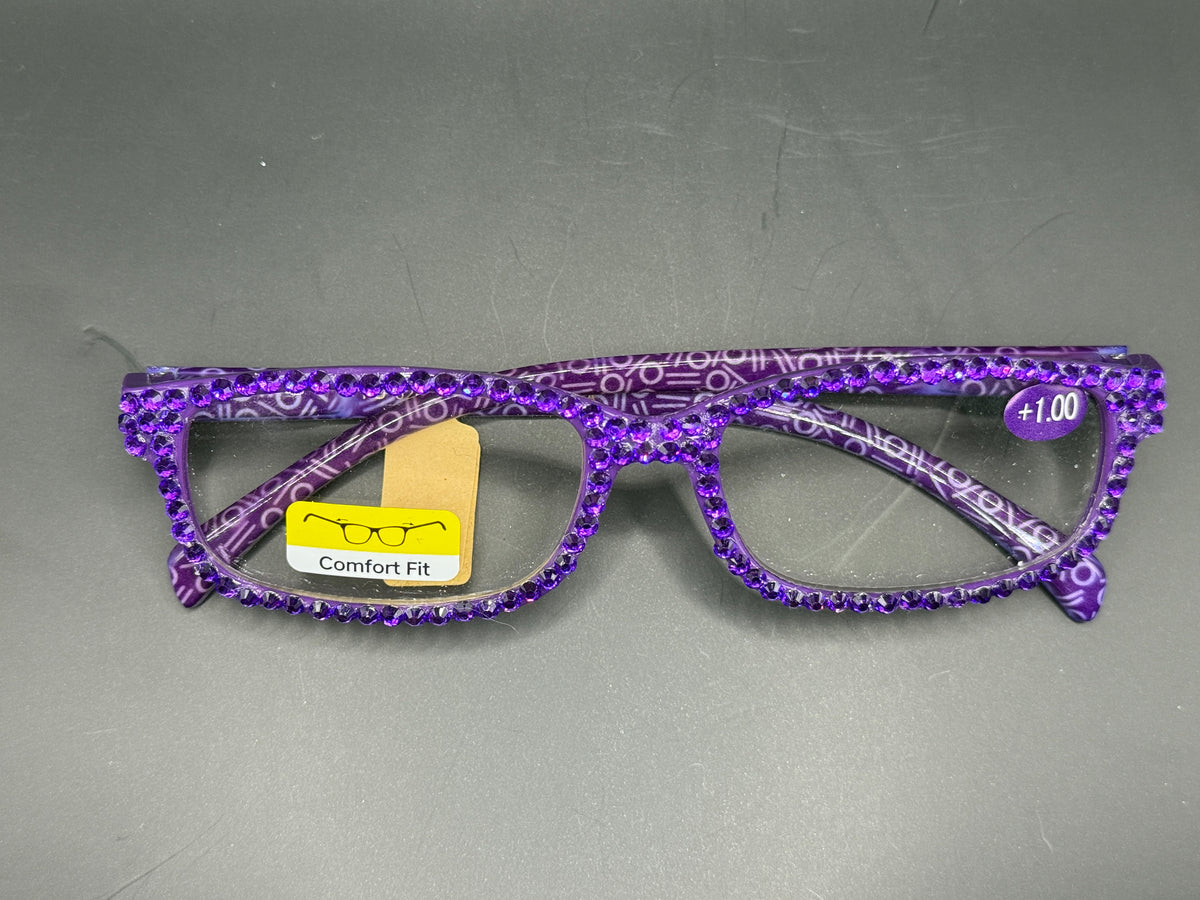 Bedazzled Reader Glasses (Various Sizes, Strengths, and Shapes)