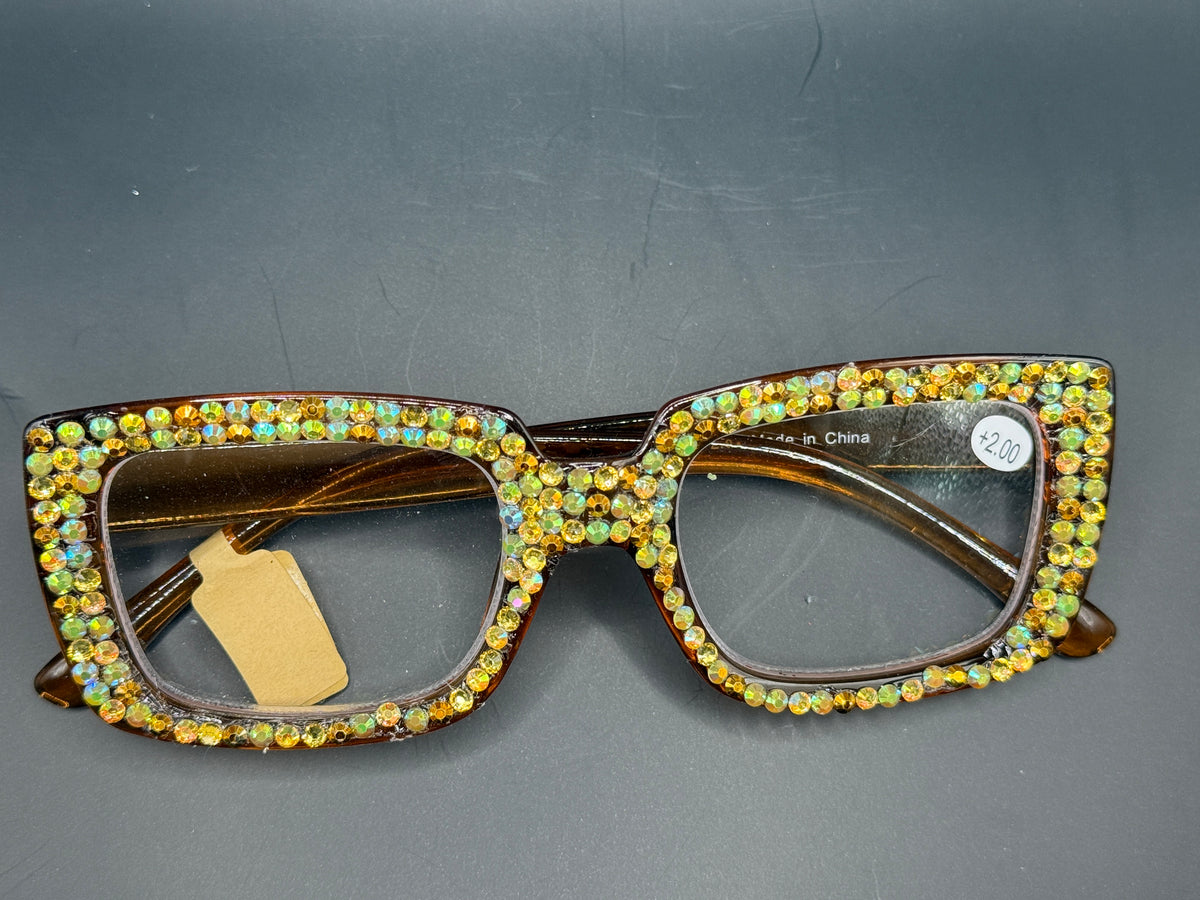 Bedazzled Reader Glasses (Various Sizes, Strengths, and Shapes)
