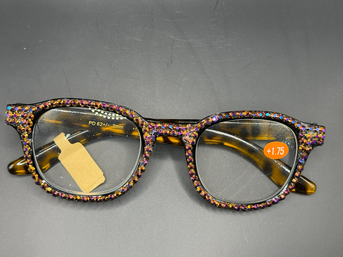 Bedazzled Reader Glasses (Various Sizes, Strengths, and Shapes)