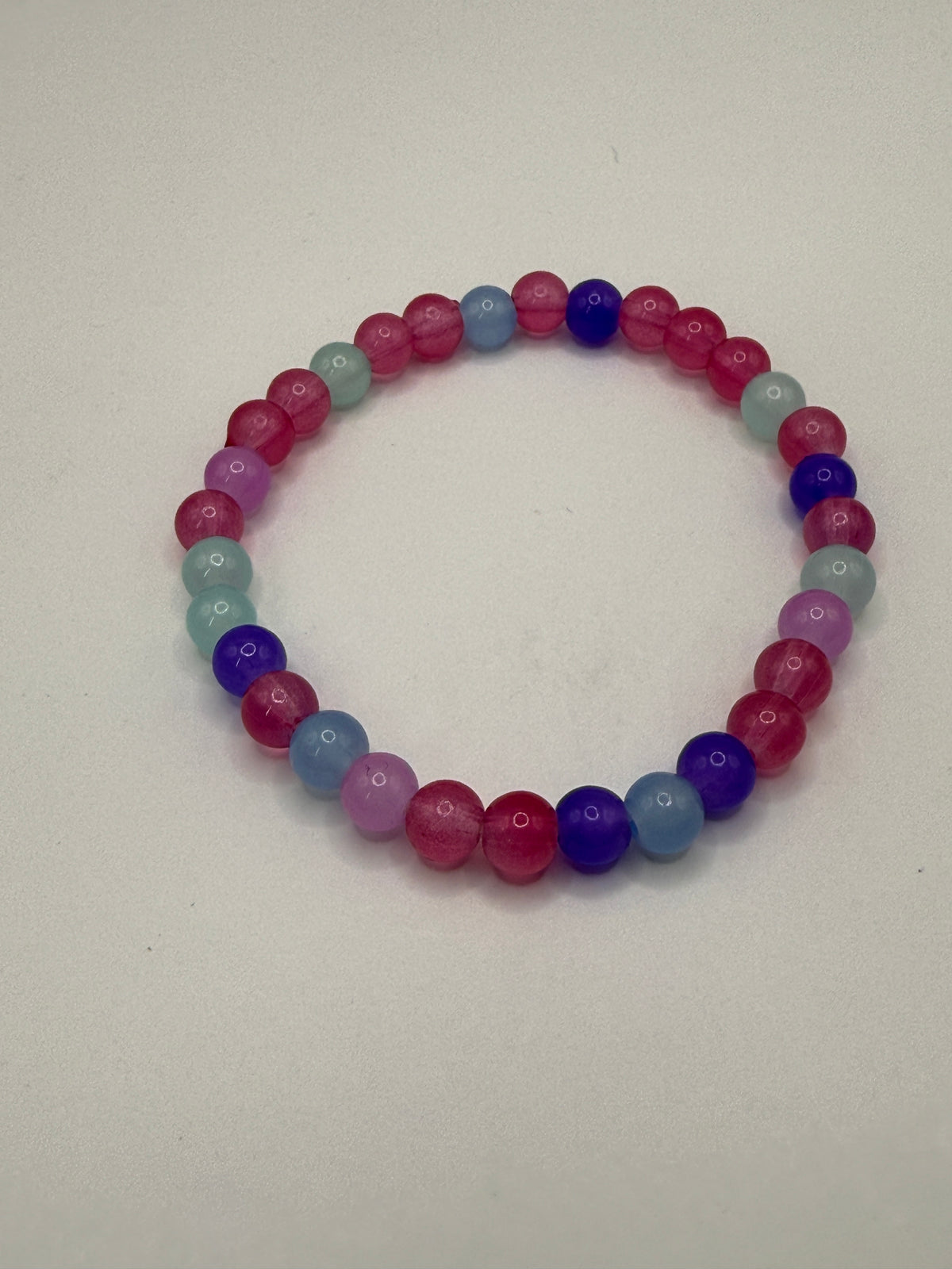 Glass Bead Bracelets (Various Colors)