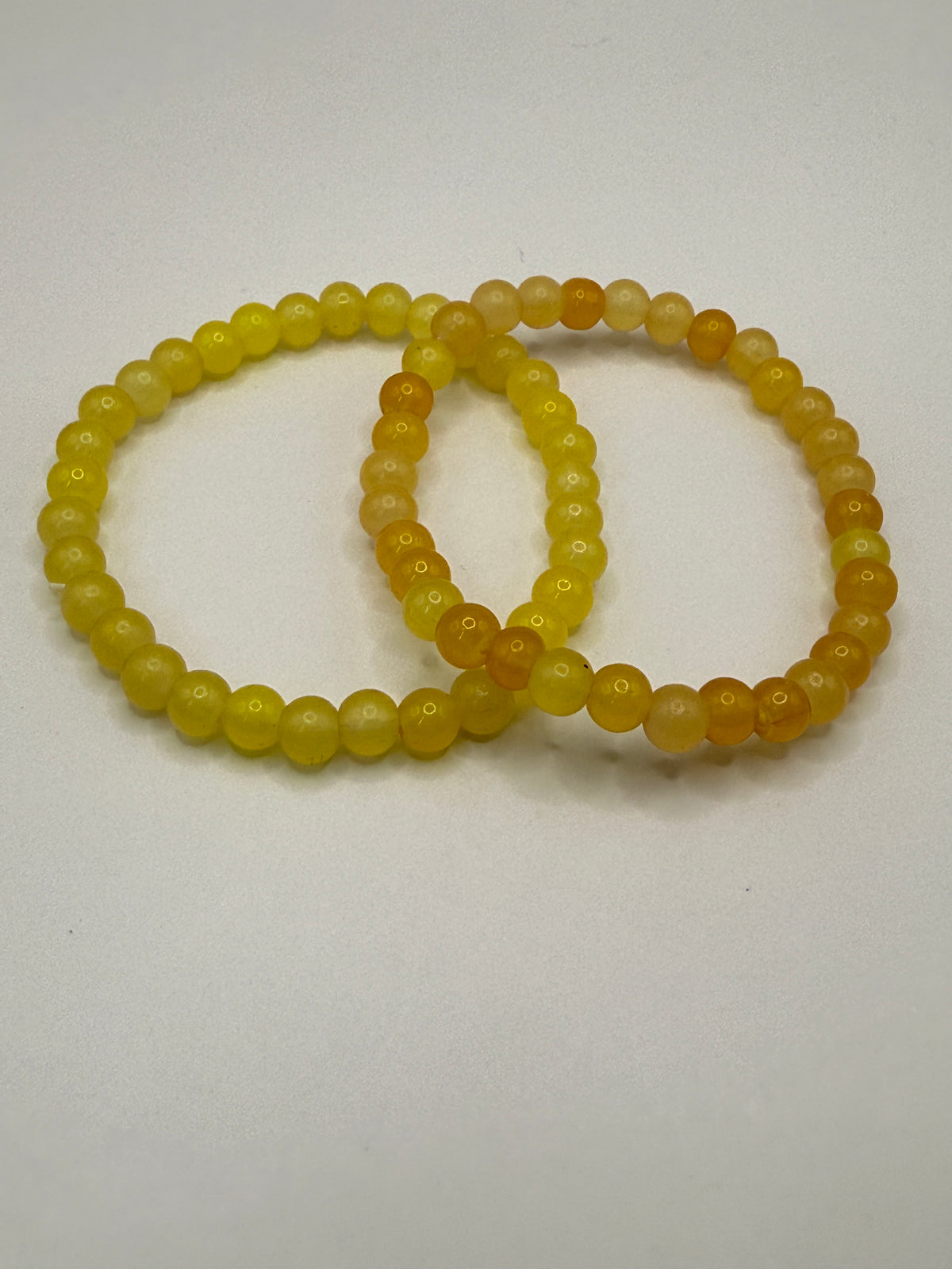 Glass Bead Bracelets (Various Colors)