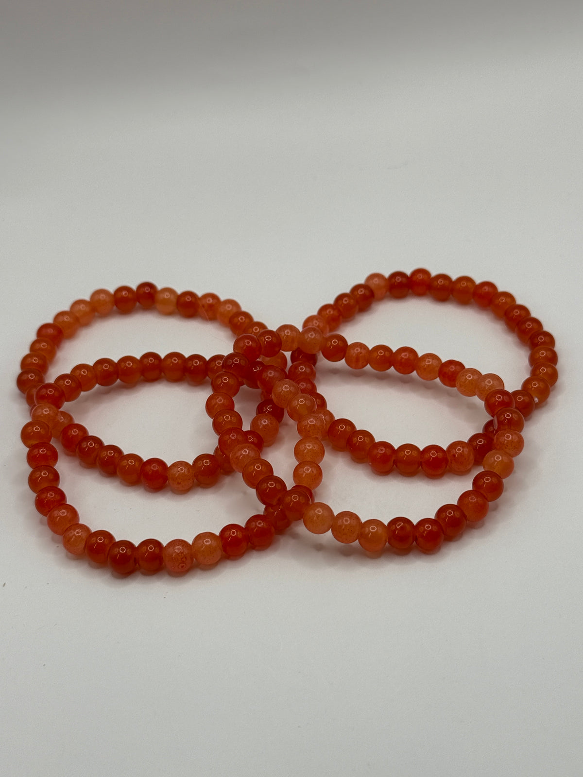 Glass Bead Bracelets (Various Colors)