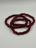 Glass Bead Bracelets (Various Colors)