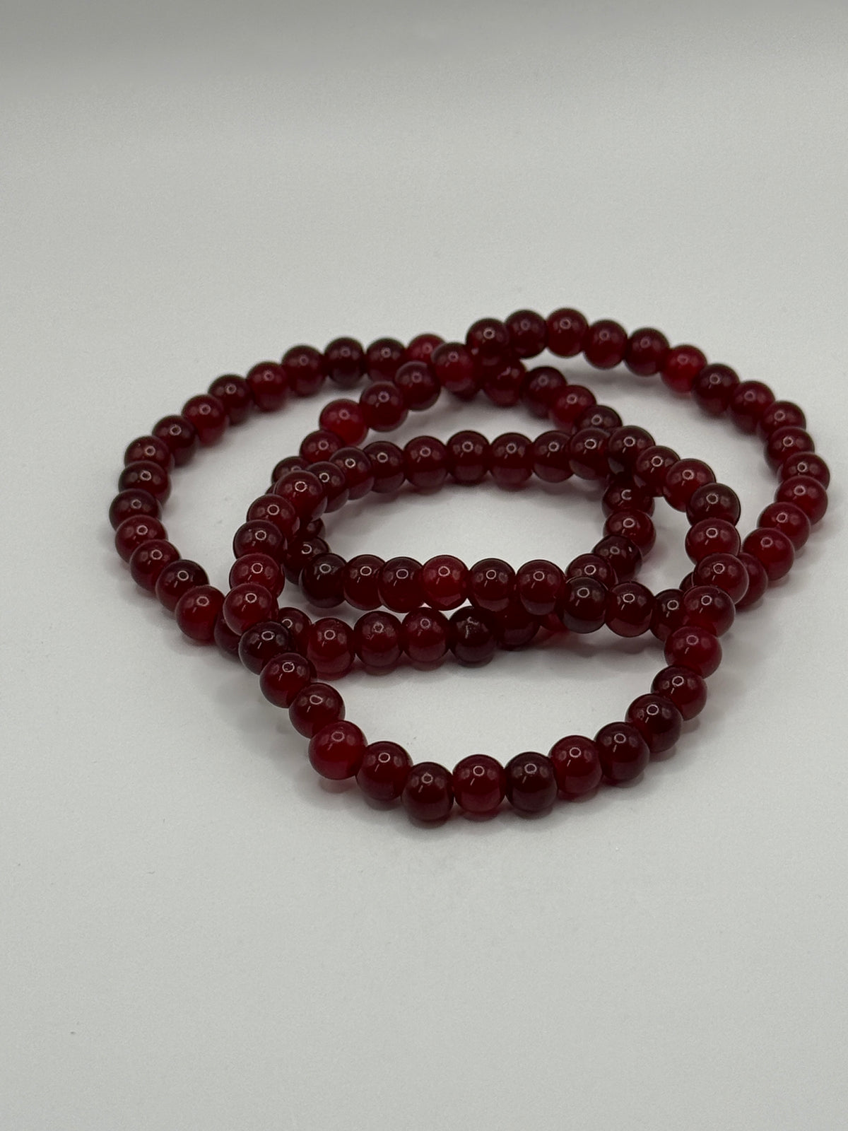 Glass Bead Bracelets (Various Colors)