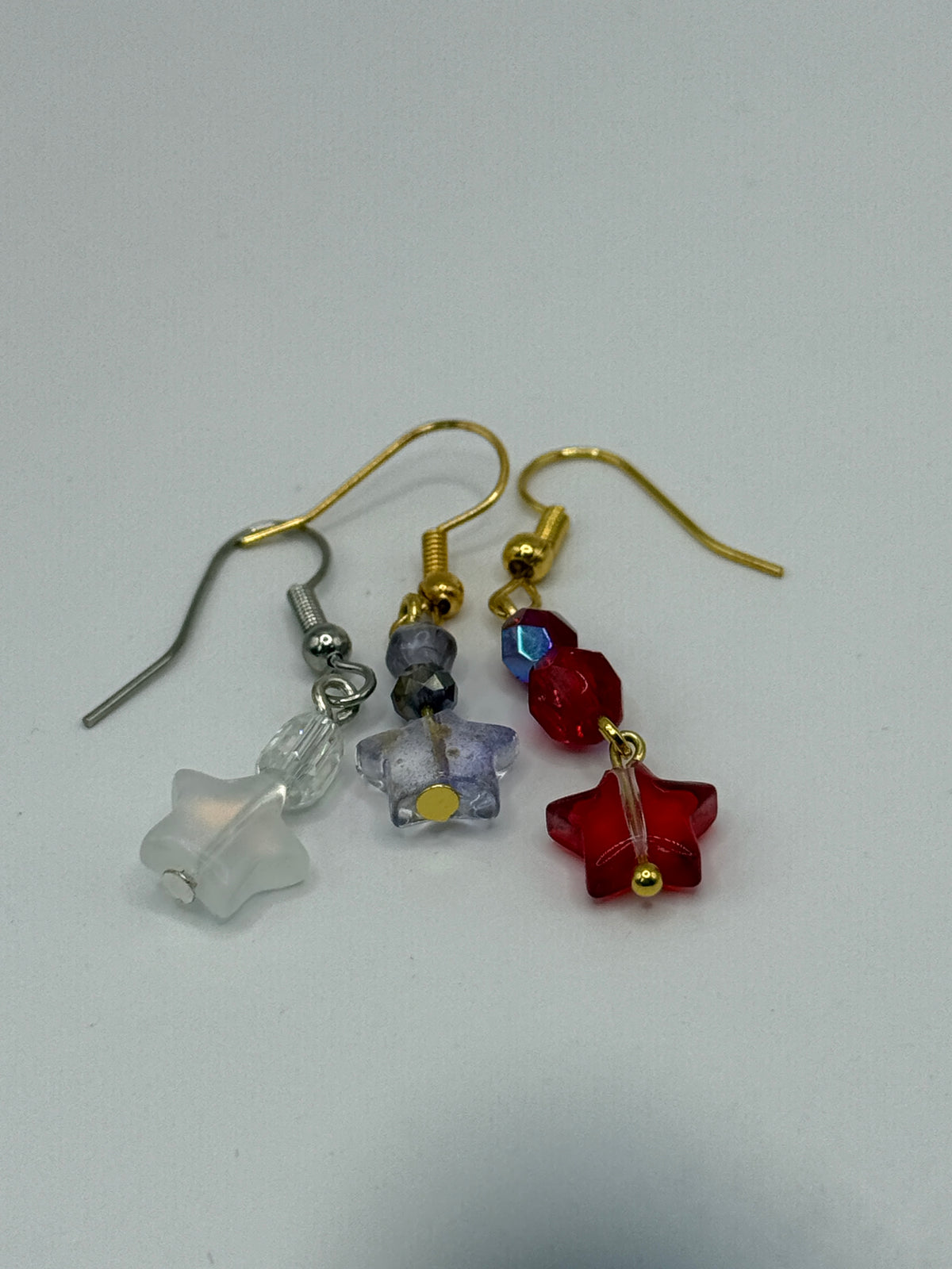 Dainty Star Dangle Earrings