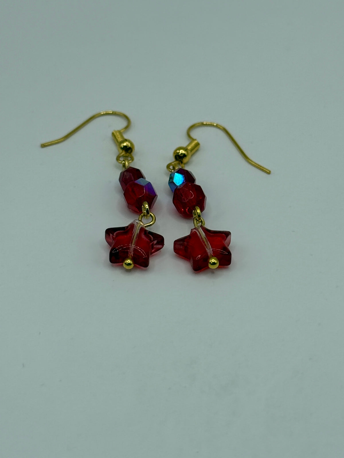 Dainty Star Dangle Earrings