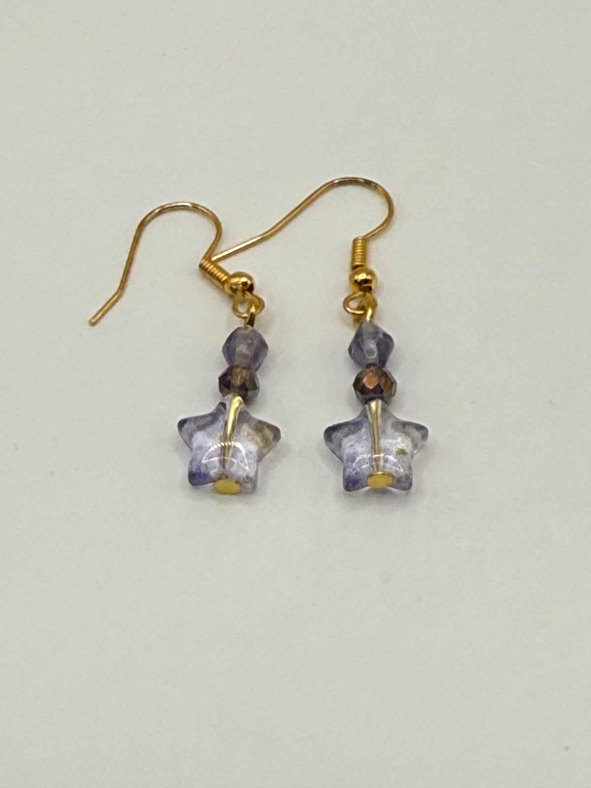 Dainty Star Dangle Earrings