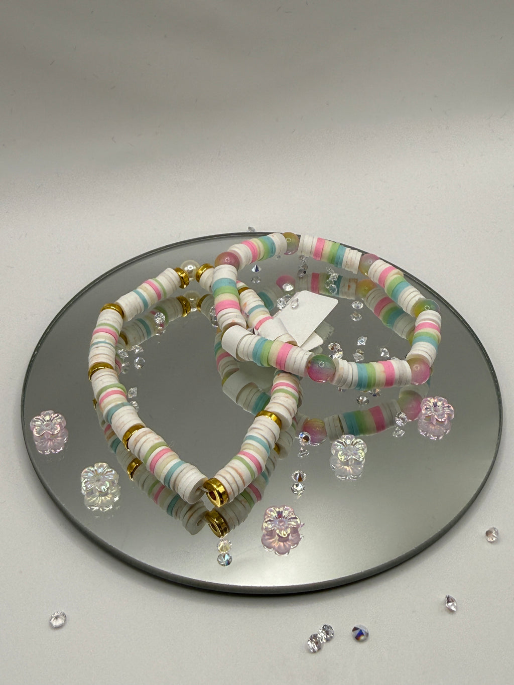 Pastel Dream Clay Bracelet Set (Set of 2)