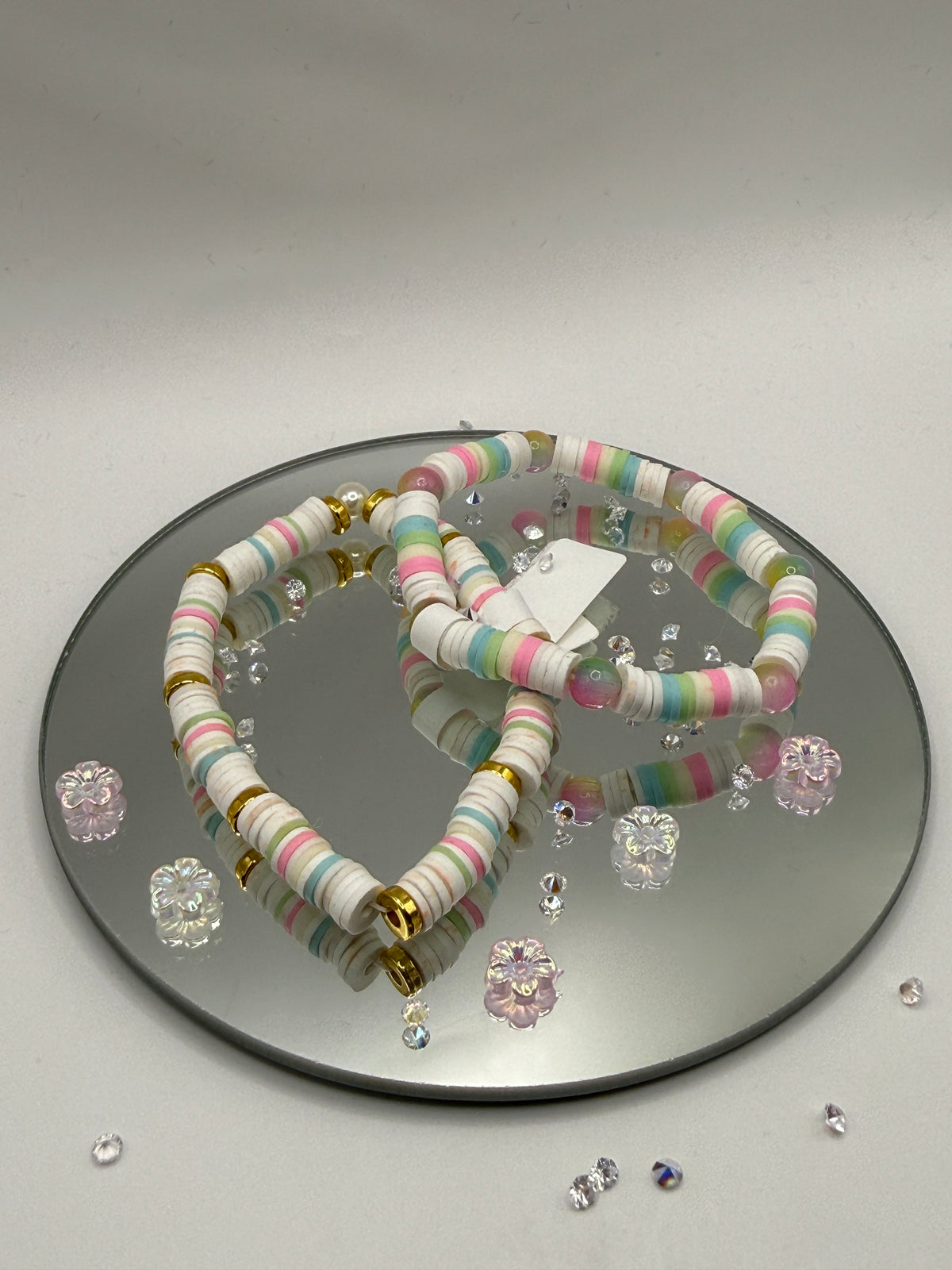 Pastel Dream Clay Bracelet Set (Set of 2)