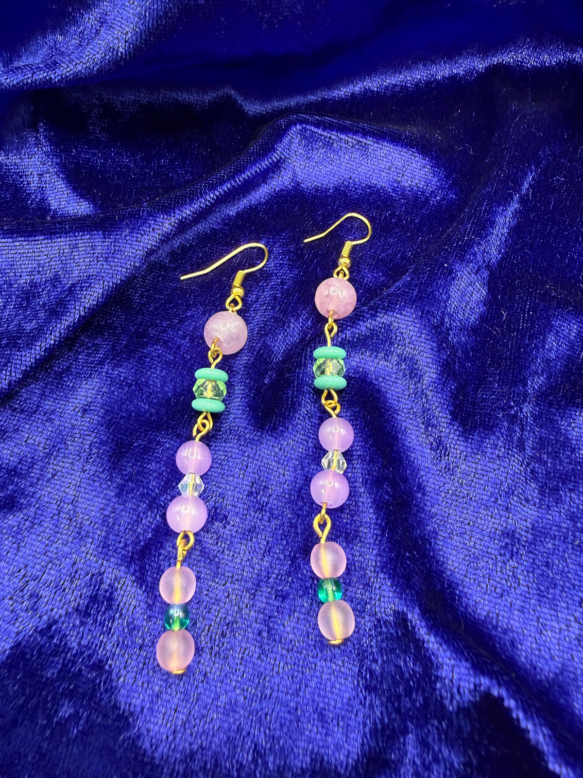 The Lilac Meadow Earrings