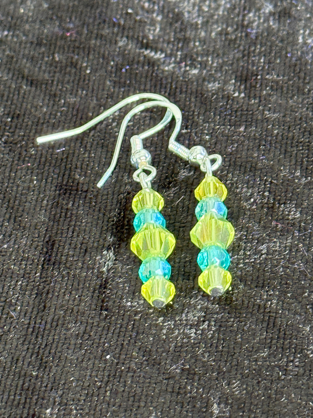 The Solar Flare (sterling silver hooks)