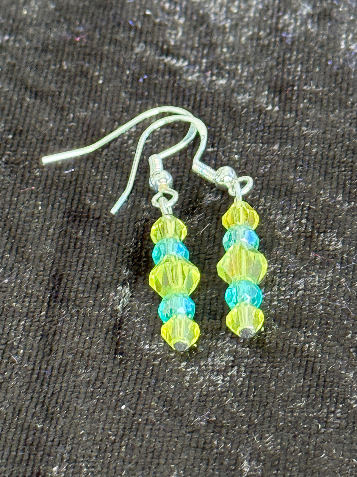 The Solar Flare (sterling silver hooks)