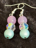 The Pastel Prism Earrings (sterling silver hooks)