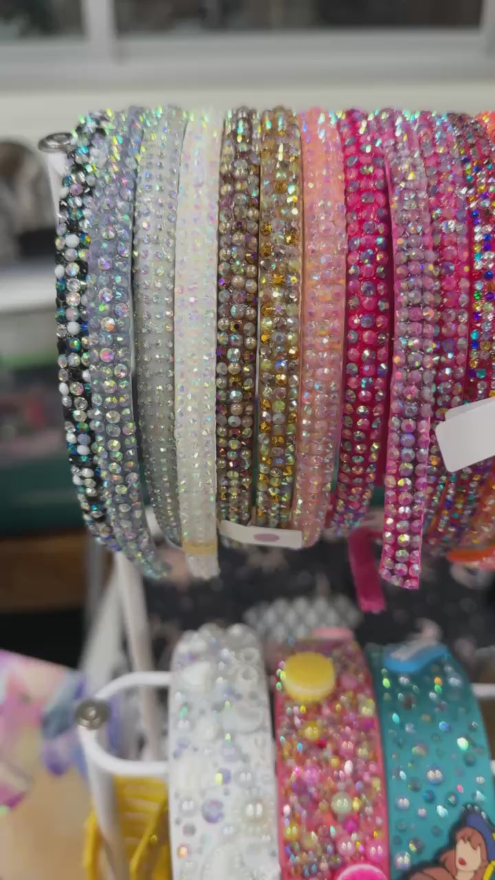 Skinny Bedazzled Headbands